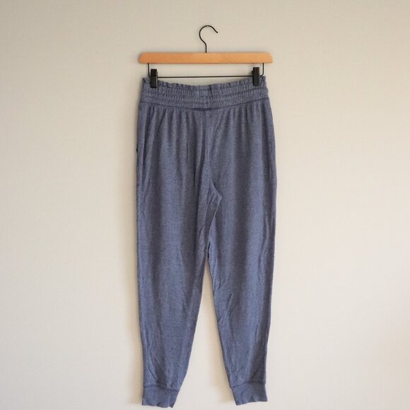 Aerie Women's Small Blue Stretch Waist Pocket Relaxed Skinny Loose Joggers - Picture 2 of 12